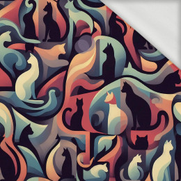 ANIMALS WZ.13 - looped knit fabric