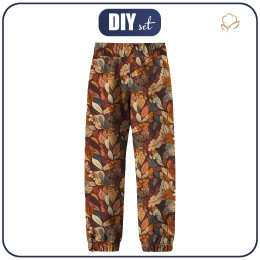 CHILDREN'S SOFTSHELL TROUSERS (YETI) - AUTUMN TIME PAT. 4 - sewing set