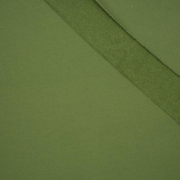 B-04 OLIVE GREEN - thick looped knit P300