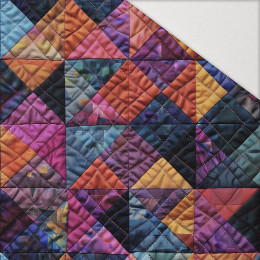 Batik Quilt wz.9 - Hydrophobic brushed knit