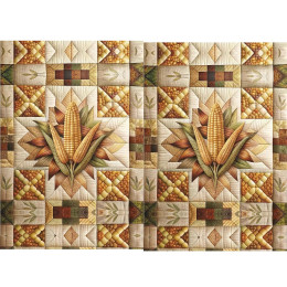 BATIK WZ. 2 - panel 71cm x 100cm/ 2szt.
