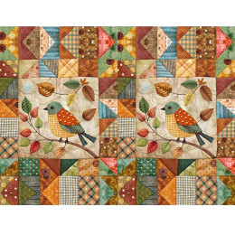 BATIK WZ.8 - panel 71cm x 100cm/ 2szt.