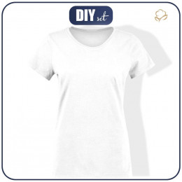WOMEN’S T-SHIRT - B-00 White - single jersey