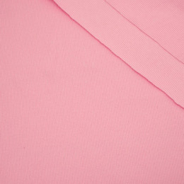 PALE PINK - Ribbed knit fabric