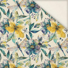 Butterfly & Flowers wz.8- Slub Weave