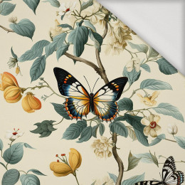 Butterfly & Flowers wz.2 - Viscose jersey
