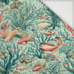 By the Sea Wz. 3 - Woven Fabric for tablecloths