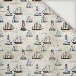 By the Sea Wz. 5 - Woven Fabric for tablecloths