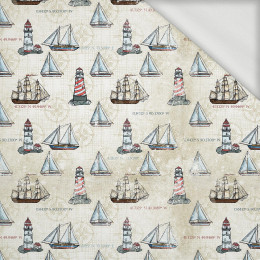 By the Sea Wz. 5 - looped knit fabric