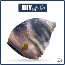"Beanie" cap - ENCHANTED CLOUDS (ENCHANTED NIGHT)  54-56