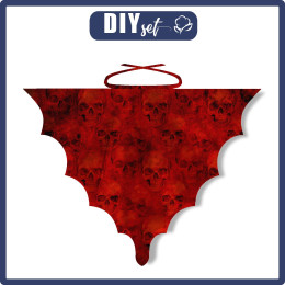 CAPE - RED SKULL / choice of sizes