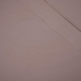 CAFE LATTE - looped knitwear with elastan 