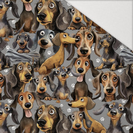 DOGS PAT. 1 - Hydrophobic brushed knit