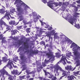 135cm BATIK pat. 1 / purple - looped knit fabric