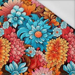 COLORFUL FLOWERS pat. 2 - Waterproof woven fabric