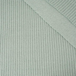 MINT - Cotton sweater knit fabric 505g
