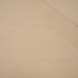 HAZELNUT / beige - thick looped knit 