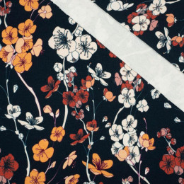 JAPANESE GARDEN pat. 2 (JAPAN)  - looped knit fabric