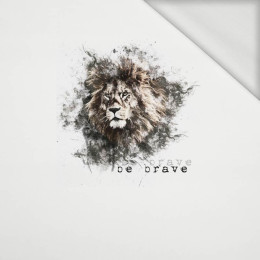 BE BRAVE (BE YOURSELF) - panel looped knit