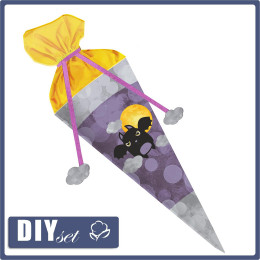First Grade Candy Cone -  BAT LUKE - sewing set