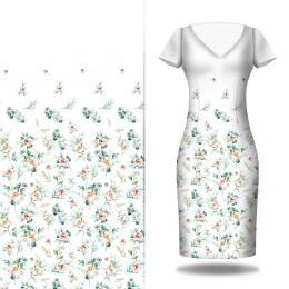ROSES AND LEAVES PAT. 2 - dress panel 