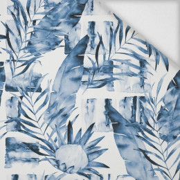 WATER-COLOR LEAVES 2.0 (CLASSIC BLUE) - softshell