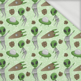 UFO MIX PAT. 1 (AREA 51) - looped knit fabric