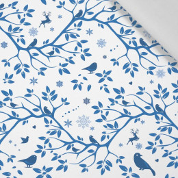 50CM WINTER (CLASSIC BLUE) - Cotton woven fabric