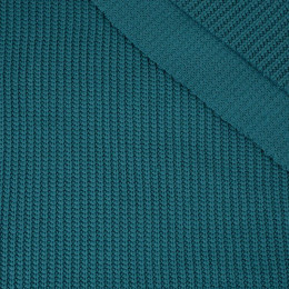 SMARAGD - Cotton sweater knit fabric 505g