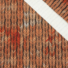 BRAID / orange - looped knit 