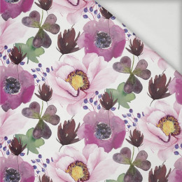 FLOWERS AND CLOVER (IN THE MEADOW) - Viscose jersey