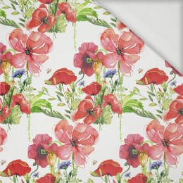 50cm POPPIES PAT. 2 (IN THE MEADOW) - Viscose jersey