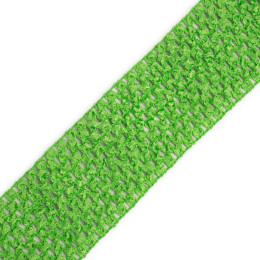 Crochet Elastic Stretch Band width 7 cm Tutu - lime