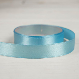 Satin Ribbon, width 12mm - baby blue