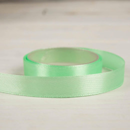 Satin Ribbon, width 12mm - mint