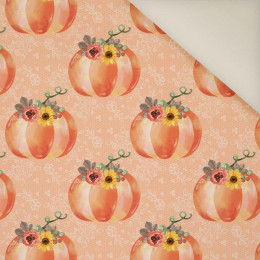 PUMPKINS pat. 8 / orange (FOXES AND PUMPKINS)- Upholstery velour 