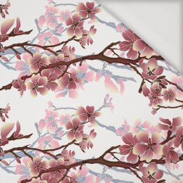 CHERRY BLOSSOM pat. 1 (red) - Viscose jersey