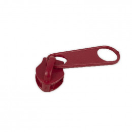 Slider for zipper tape 5mm - maroon