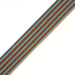 Webbing tape 30mm - red, beige, green, dark blue, yellow