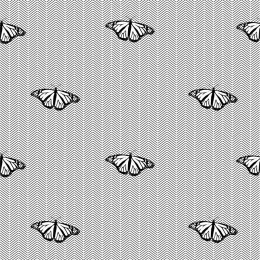 MOTHS / NIGHT CALL / white - looped knit SP250