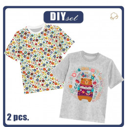 2-PACK - KID’S T-SHIRT - FOLKLORE - sewing set