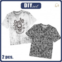 2-PACK - KID’S T-SHIRT - LUCKY - sewing set