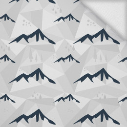 MOUNTAINS (adventure) / grey - looped knit 