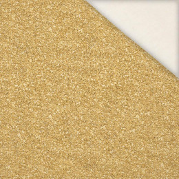GLITTER pat. 1 (gold) - Linen with viscose