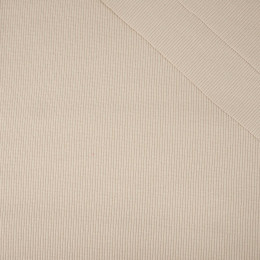 D-55 LIGHT BEIGE - Ribbed knit fabric