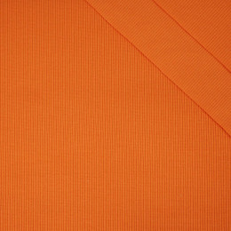 D-67 DEEP ORANGE - Ribbed knit fabric
