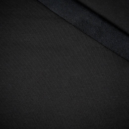 D-99 BLACK - thick brushed sweatshirt D300
