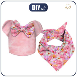 KID'S CAP AND SCARF (MOUSE) - ALCEAS - sewing set
