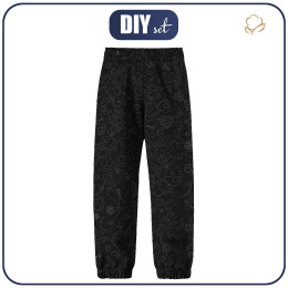 CHILDREN'S SOFTSHELL TROUSERS (YETI) - ETNO / contour - sewing set