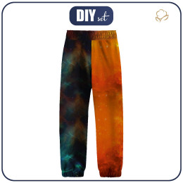 CHILDREN'S SOFTSHELL TROUSERS (YETI) - GALACTIC - sewing set